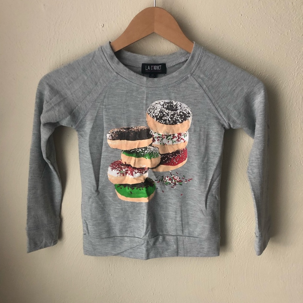 LA Conduct girls Donut sweatshirt sz: 6X